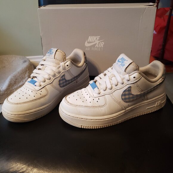 Nike Shoes - Nike Air Force 1 Gingham edition